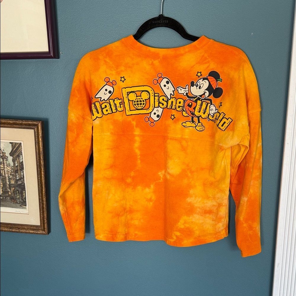 Disney Kids Vibrant Orange Long Sleeve Tee